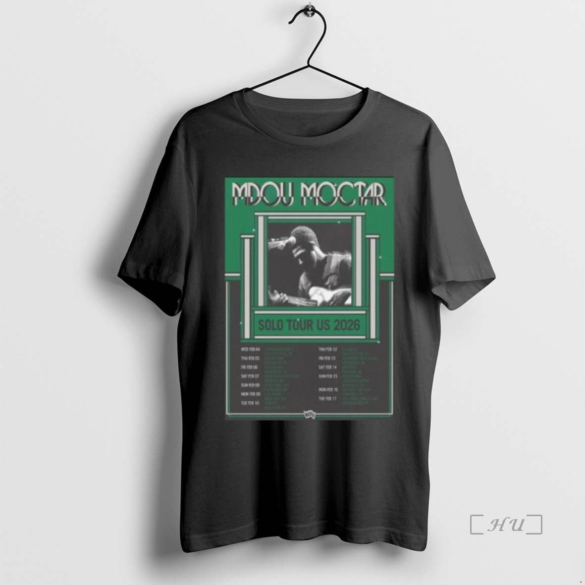 Officials Mdou Moctar Solo Tour Us 2026 Long Sleve T-Shirts, Hoodie, Sweatshirt | CoreVibeTees.com