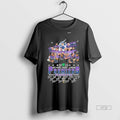 Officials Melbourne Storm 2025 Nrl Premiers Signatures Tee Shirt Sweater