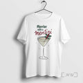 Officials Merrier With A Martini T-Shirts, Hoodie, Sweatshirt | CoreVibeTees.com