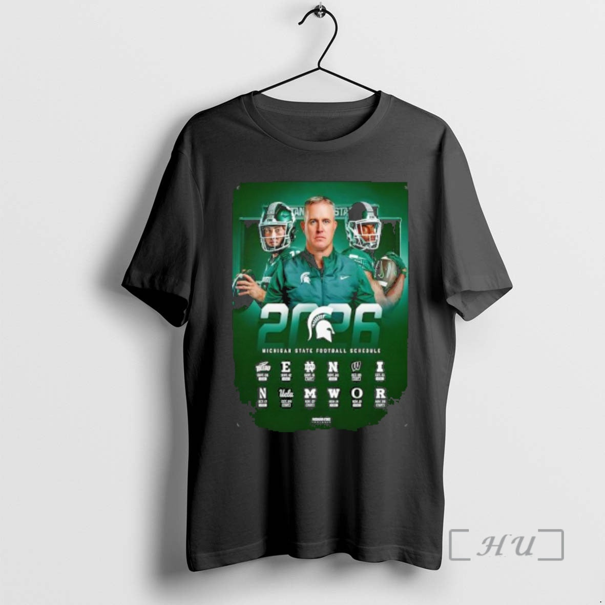 Officials Michigan State Spartans Football Ncaa Regular Season 2026 Schedule T-Shirts, Hoodie, Sweatshirt | CoreVibeTees.com