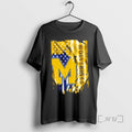 Officials Michigan Wolverines Football X American Flag T-Shirts, Hoodie, Sweatshirt | CoreVibeTees.com