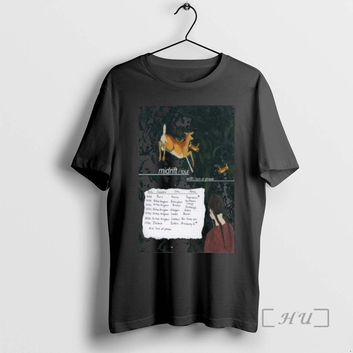 Officials Midrift February Tour 2026 Circle Black T-Shirts, Hoodie, Sweatshirt | CoreVibeTees.com
