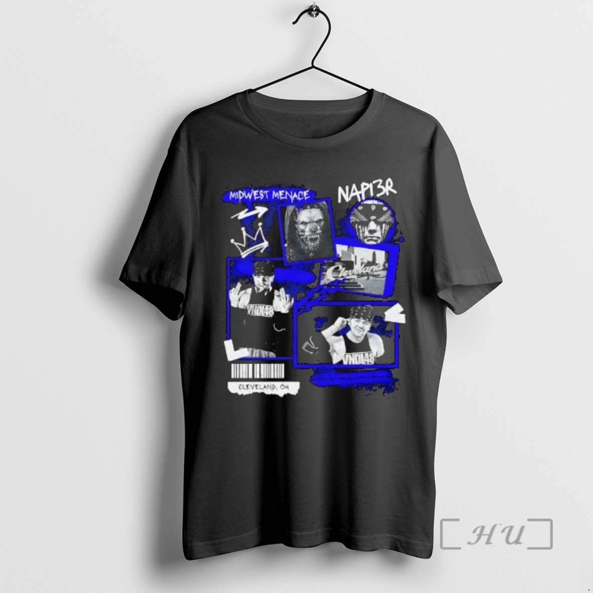 Officials Midwest Menace Napi3r Cleveland Oh Graphic T-Shirts, Hoodie, Sweatshirt | CoreVibeTees.com