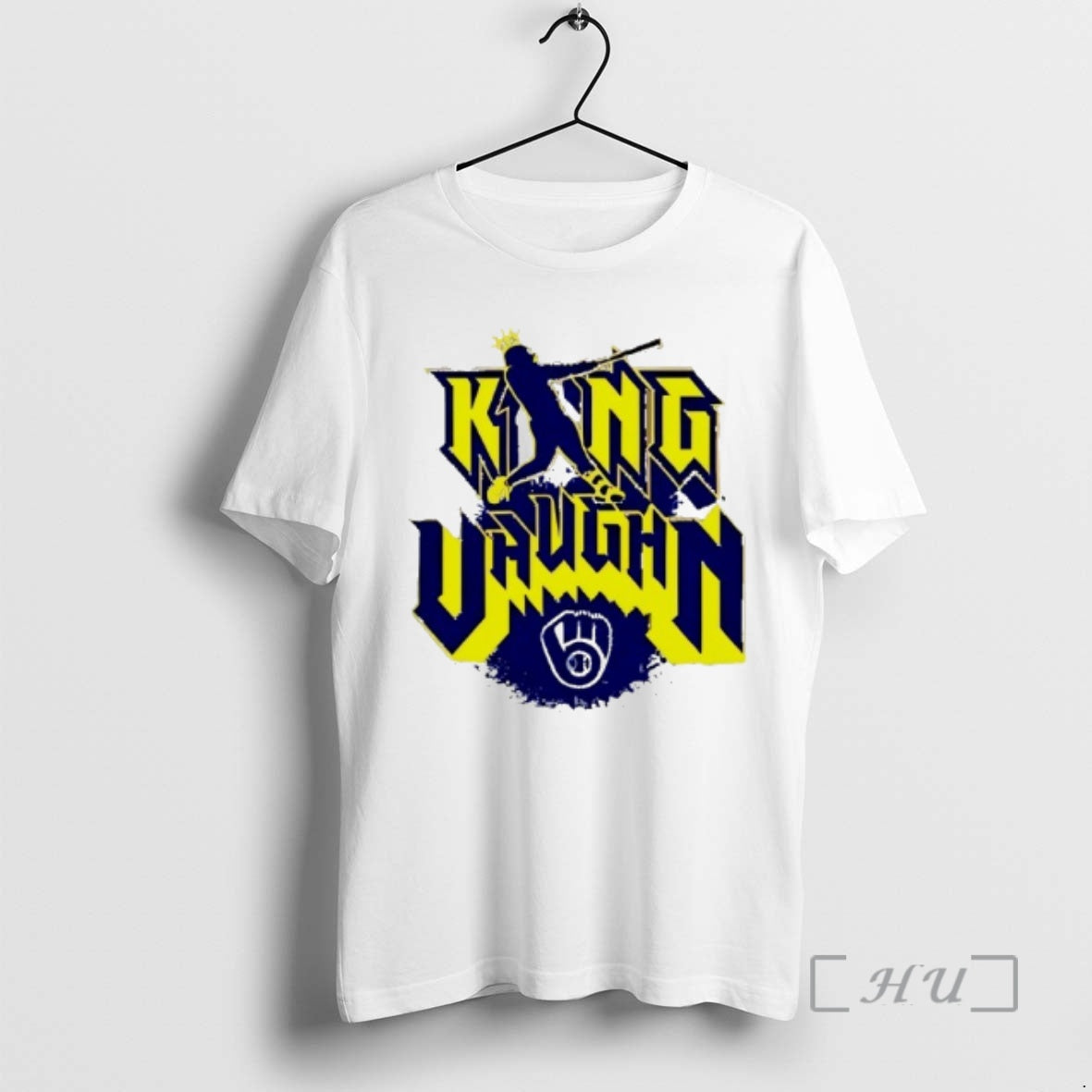 Officials Milwaukee Brewers King Vaughn Baseball T-Shirts, Hoodie, Sweatshirt | CoreVibeTees.com