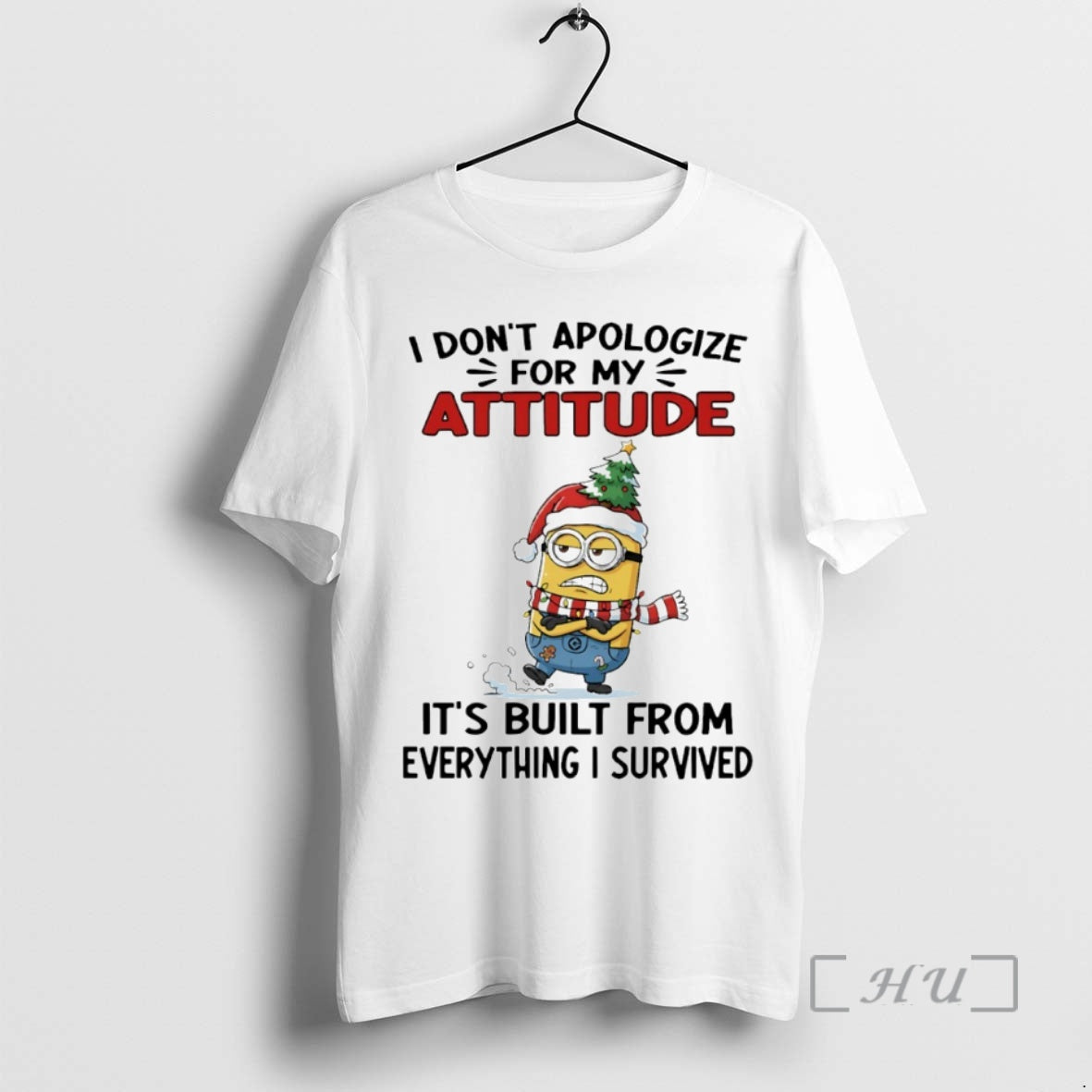 Officials Minion I Dont Apologize For My Attitude Its Built From Everything I Survived Circle T-Shirts, Hoodie, Sweatshirt