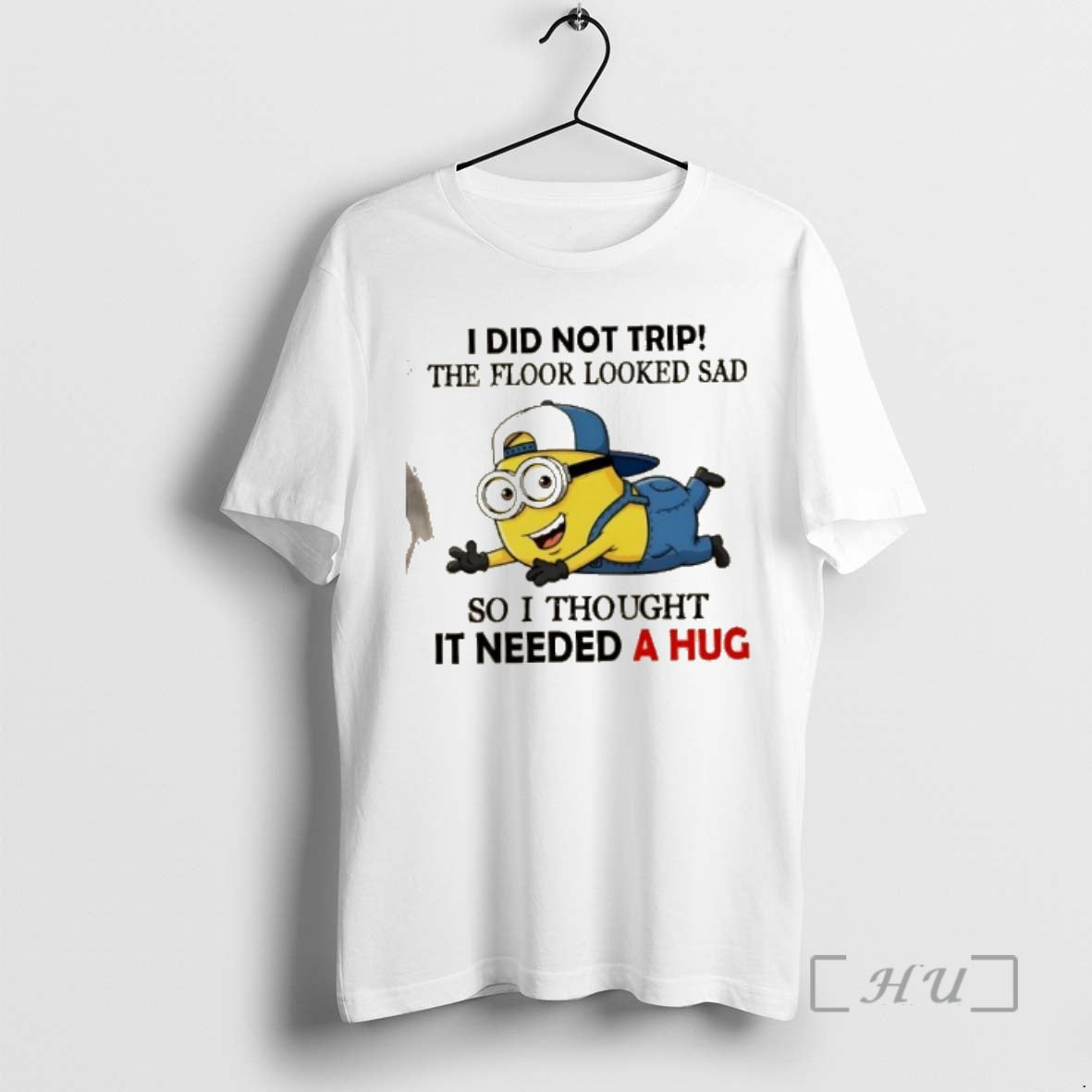 Officials Minions I Did Not Trip The Floor Looked Sad So I Thought It Needed T-Shirts, Hoodie, Sweatshirt | CoreVibeTees.com