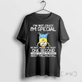 Officials Minions Im Not Crazy Im Special No Wait Maybe Im Crazy One Second T-Shirts, Hoodie, Sweatshirt | CoreVibeTees.com