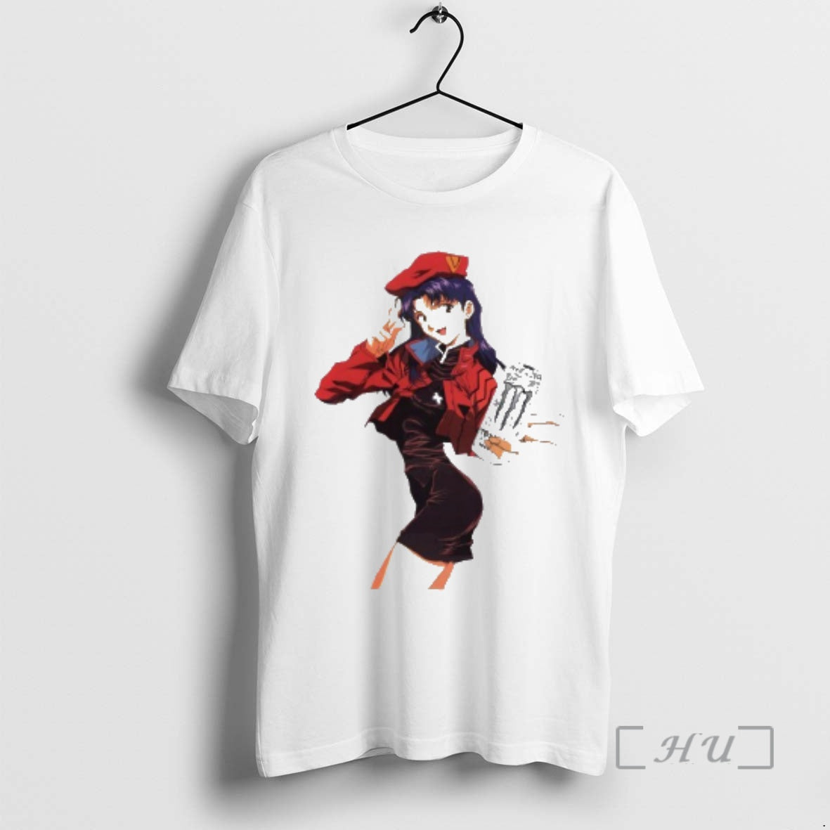 Officials Misato Katsuragi Monster Funny Anime T-Shirts, Hoodie, Sweatshirt | CoreVibeTees.com
