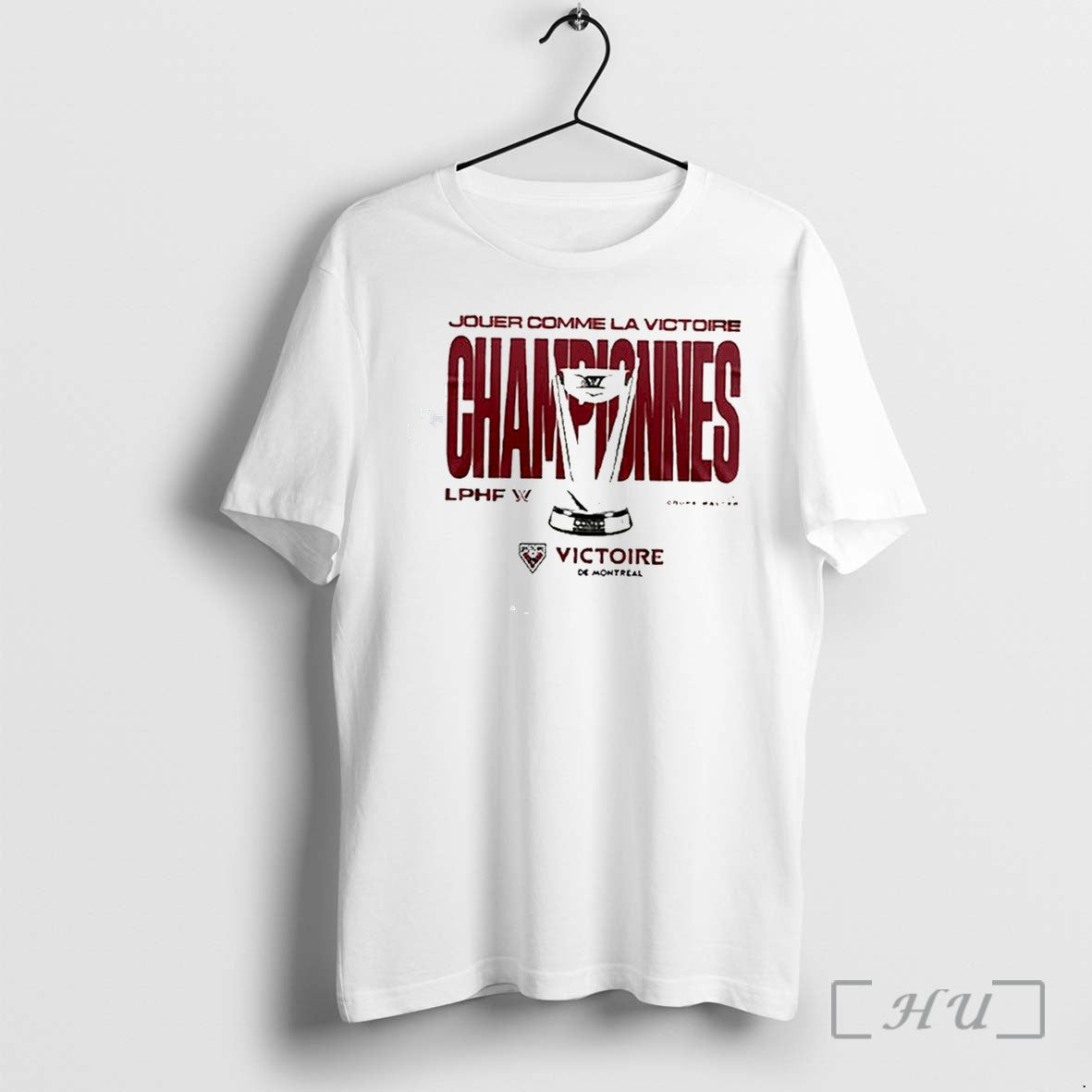 Officials Montreal Victoire Coupe Walter Championnes Victoire 2026 Tee