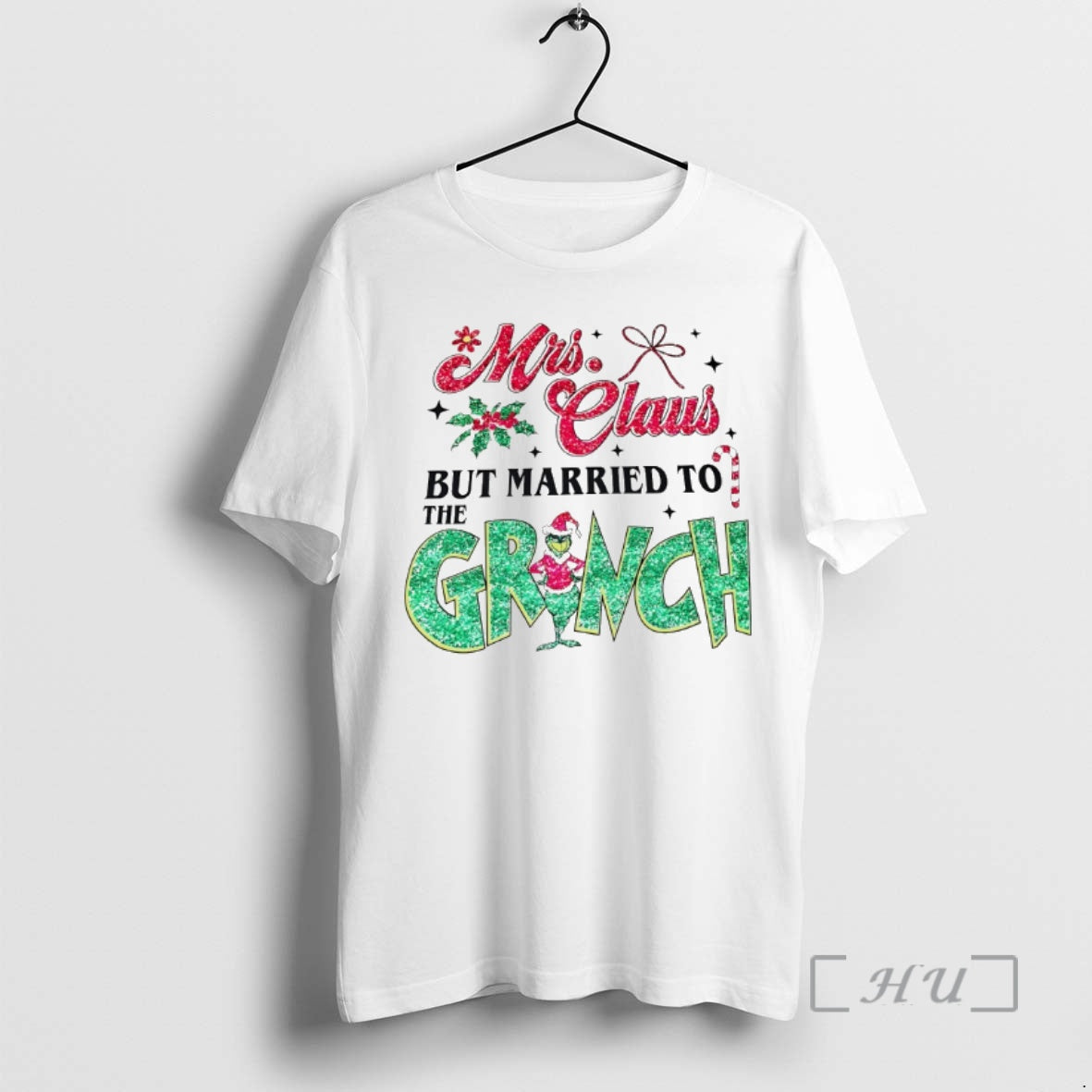 Officials Mrs Claus But Married To The Grinch T-Shirts, Hoodie, Sweatshirt | CoreVibeTees.com