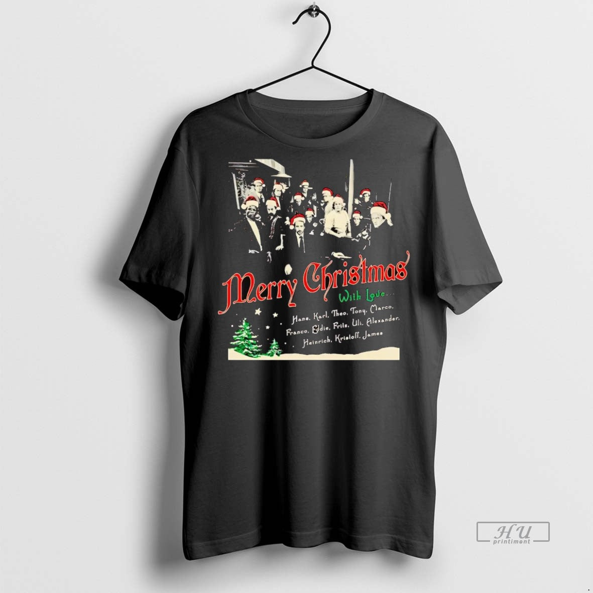 Officials Nakatomi Crew Merry Christmas With Love Tee Shirt Sweater