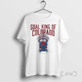Officials Nathan Mackinnon Goal King Of Colorado T-Shirts, Hoodie, Sweatshirt | CoreVibeTees.com