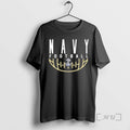 Officials Navy Midshipmen Football Us Naval Academy Logo Circle Black T-Shirts, Hoodie, Sweatshirt | CoreVibeTees.com