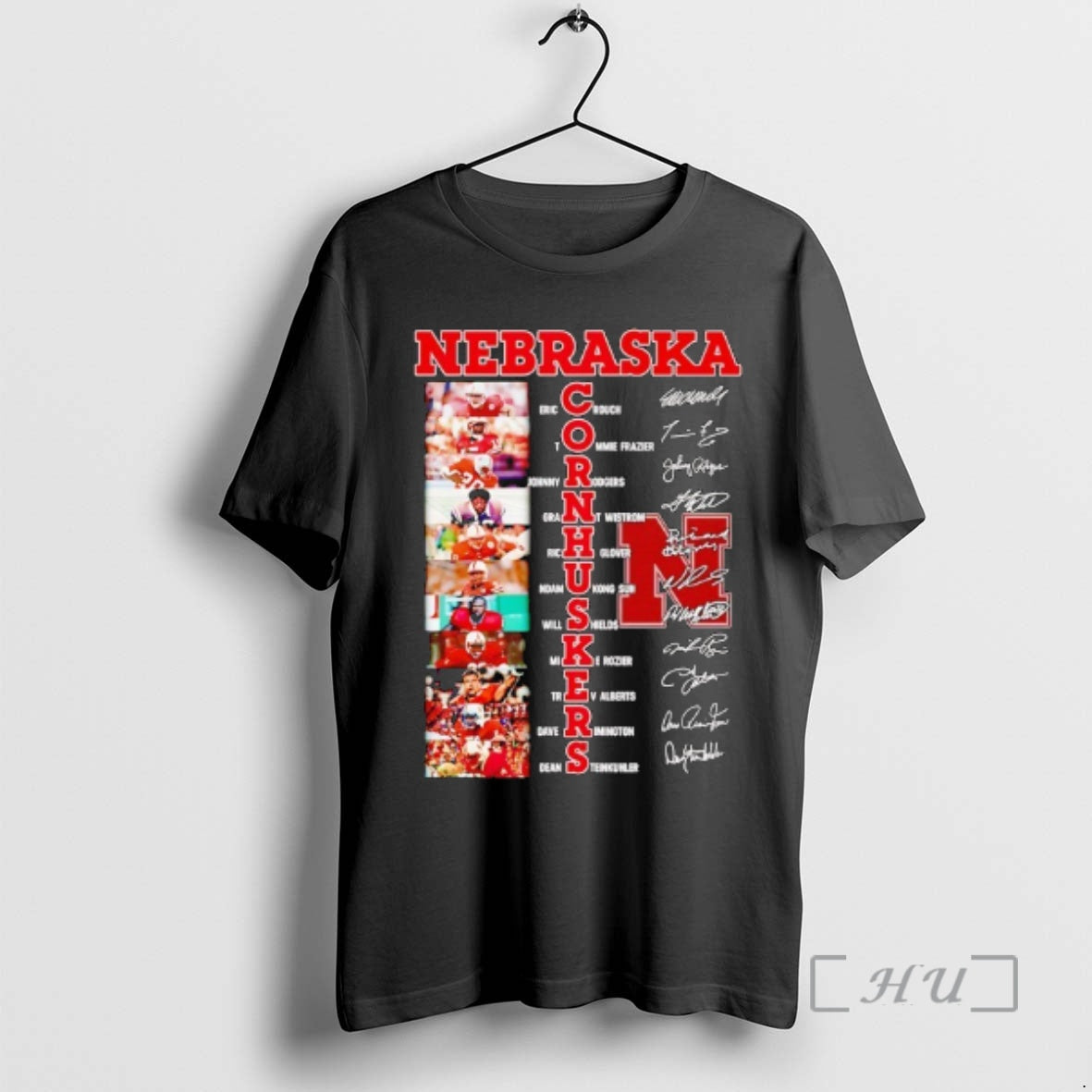 Officials Nebraska Cornhuskers Name Of Legends Ssignatures T-Shirts, Hoodie, Sweatshirt | CoreVibeTees.com