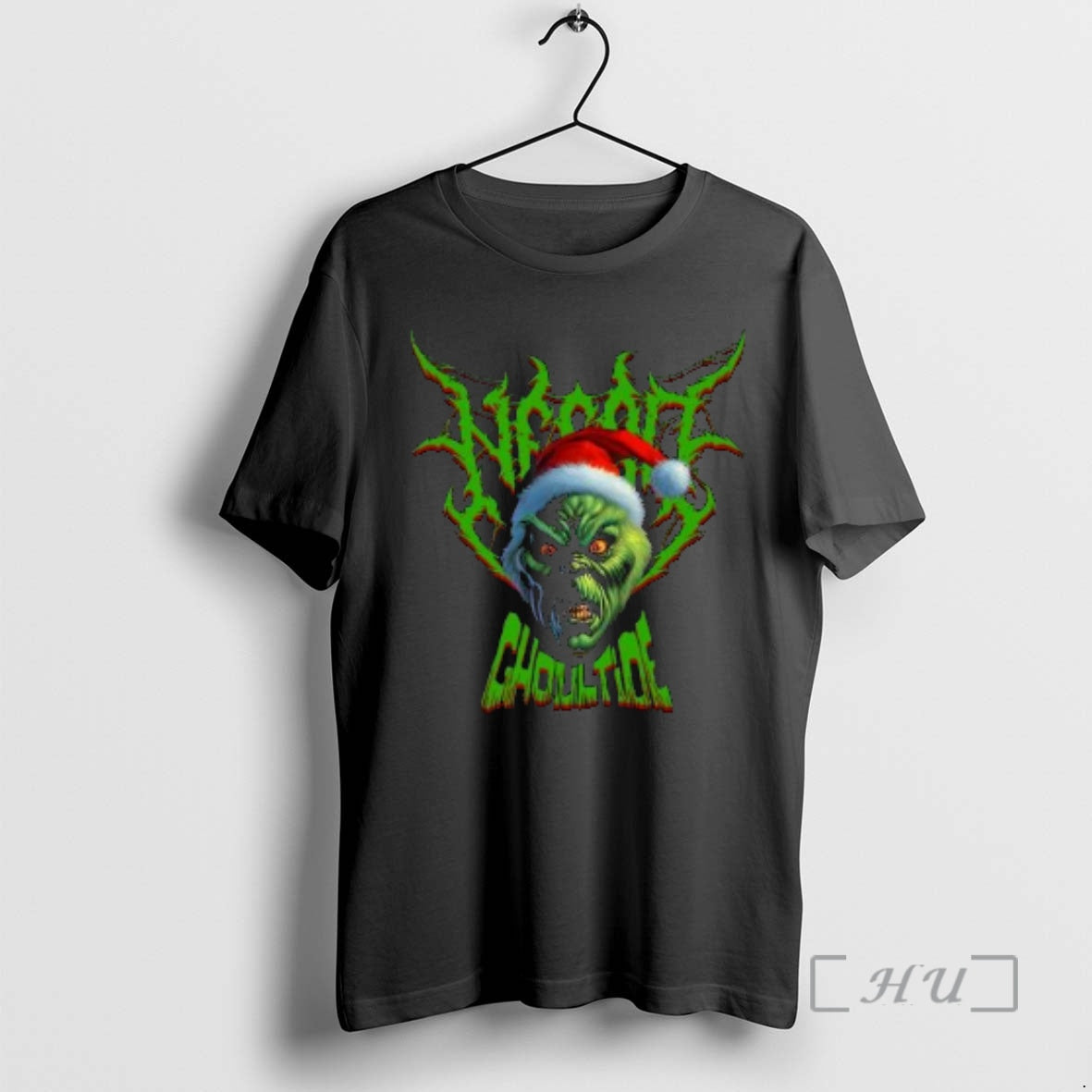 Officials Necro Grinch Ghoultide Circle Black T-Shirts, Hoodie, Sweatshirt | CoreVibeTees.com