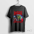 Officials Necro Grinch Scary Deathmas Circle Black T-Shirts, Hoodie, Sweatshirt | CoreVibeTees.com