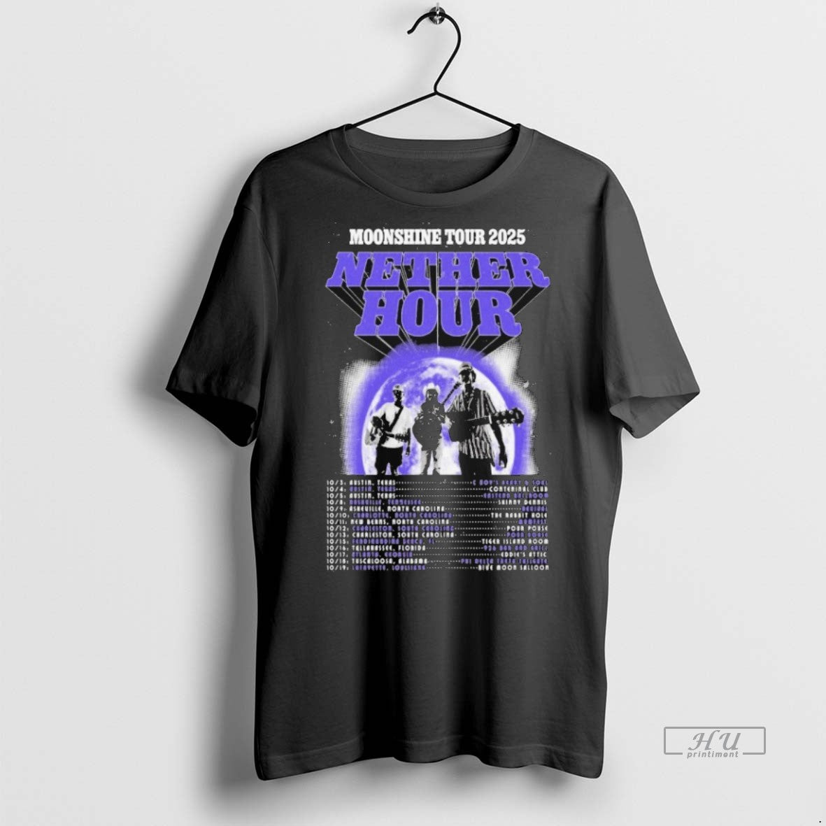 Officials Nether Hour Moonshine Tour 2025 Dates Tee Shirt Sweater