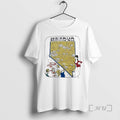 Officials Nevada Sporting Map Cartoon Vintage T-Shirts, Hoodie, Sweatshirt | CoreVibeTees.com