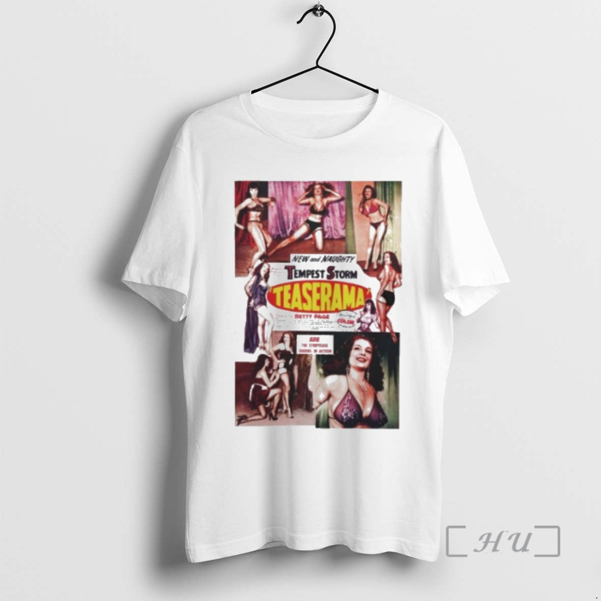 Officials New And Naughty Tempest Storm Teaserama T-Shirts, Hoodie, Sweatshirt | CoreVibeTees.com