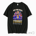 Officials New York Knicks 2026 Eastern Conference Champions Signatures Tee