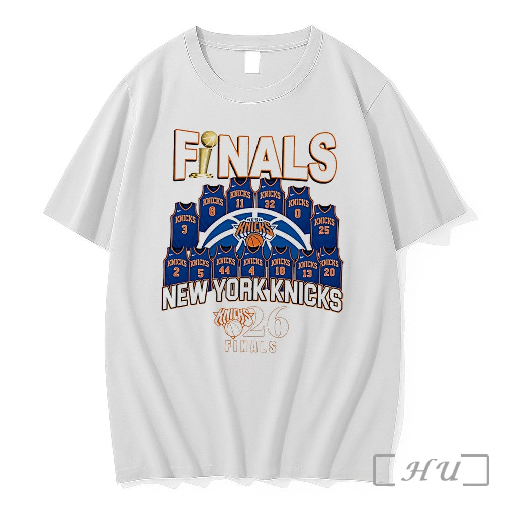 Officials New York Knicks Eastern Conference Finals 2026 Jerseys Collage Tee Premium T Shirts Sweater