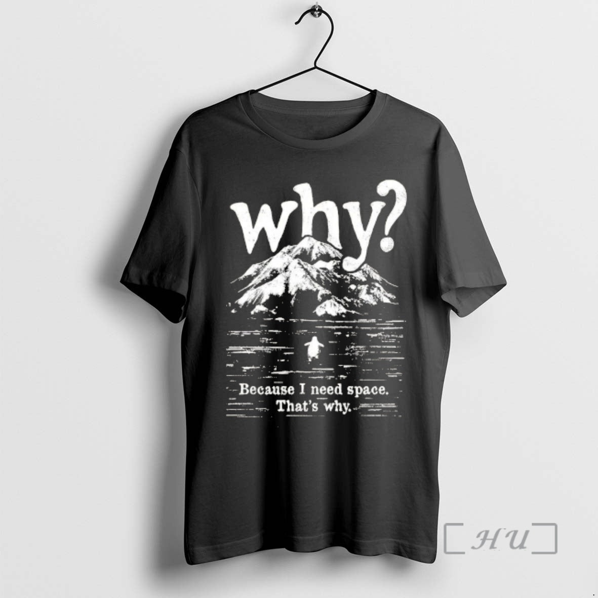Officials Nihilist Penguin Why Because I Need Space Thats Why T-Shirts, Hoodie, Sweatshirt | CoreVibeTees.com