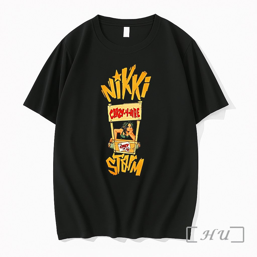 Officials Nikki Storm Crazy 4 Hire Vintage Tee