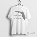 Officials Not Everything Is Flat In Florida Map T-Shirts, Hoodie, Sweatshirt | CoreVibeTees.com