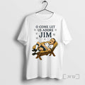 Officials O Come Let Us Adore Jim Spurs Christmas T-Shirts, Hoodie, Sweatshirt | CoreVibeTees.com