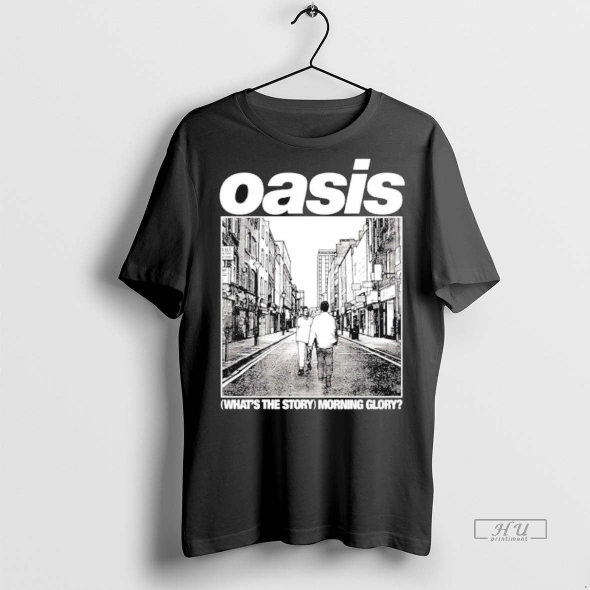 Officials Oasis Whats The Story Morning Glory Album Illustrated Tee Shirt Sweater