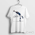Officials Odell Beckham Jr Catching A Football With His Number 13 Autograph Premium T Shirts