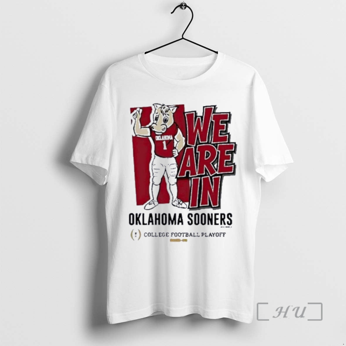 Officials Oklahoma Sooners We Are In 2025 Cfp Bound Mascot T-Shirts, Hoodie, Sweatshirt | CoreVibeTees.com