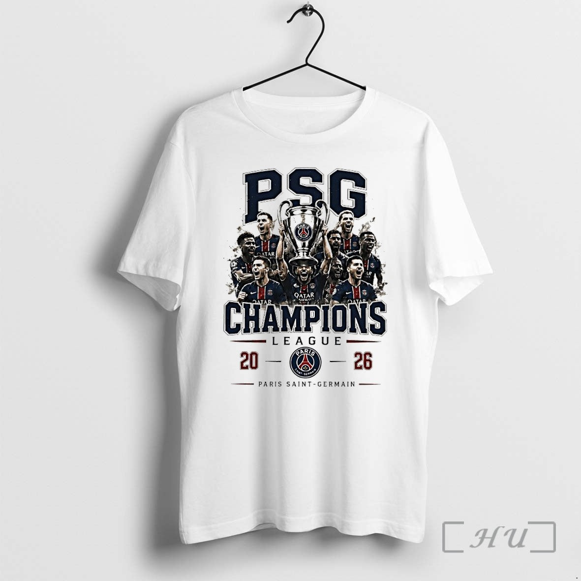 Officials Psg Champions League Winners 2026 Premium T Shirts Sweater Hoodie Jpg