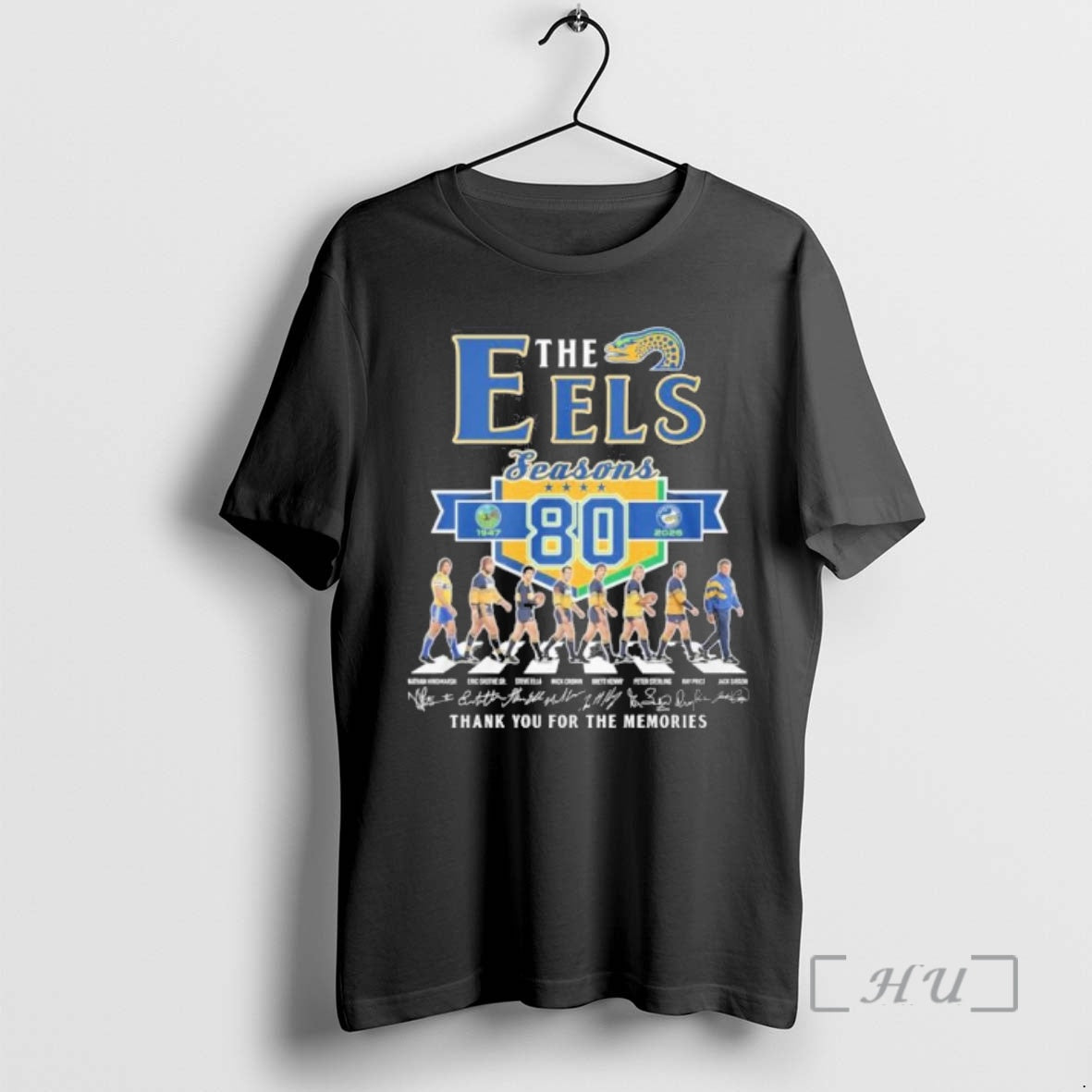 Officials Parramatta Eels Abbey Road 80 Seasons 1947 2026 T-Shirts, Hoodie, Sweatshirt | CoreVibeTees.com