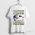 Officials Penguin It Gets Me Into So Much Trouble T-Shirts, Hoodie, Sweatshirt | CoreVibeTees.com