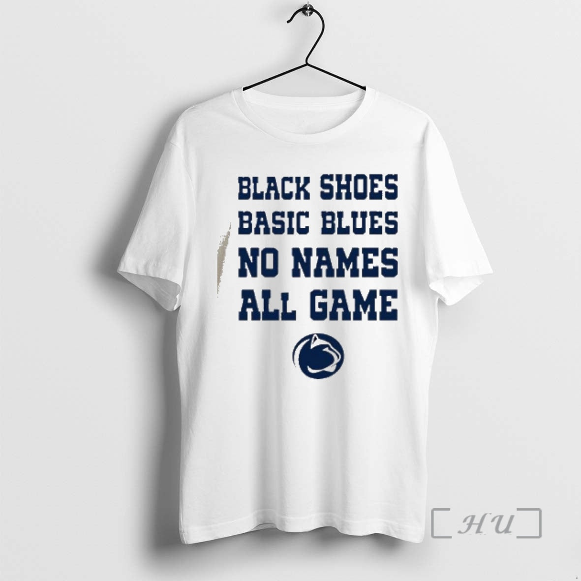 Officials Penn State Nittany Lions Black Shoes Basic Blues No Names All Game Premium T-Shirts, Hoodie, Sweatshirt