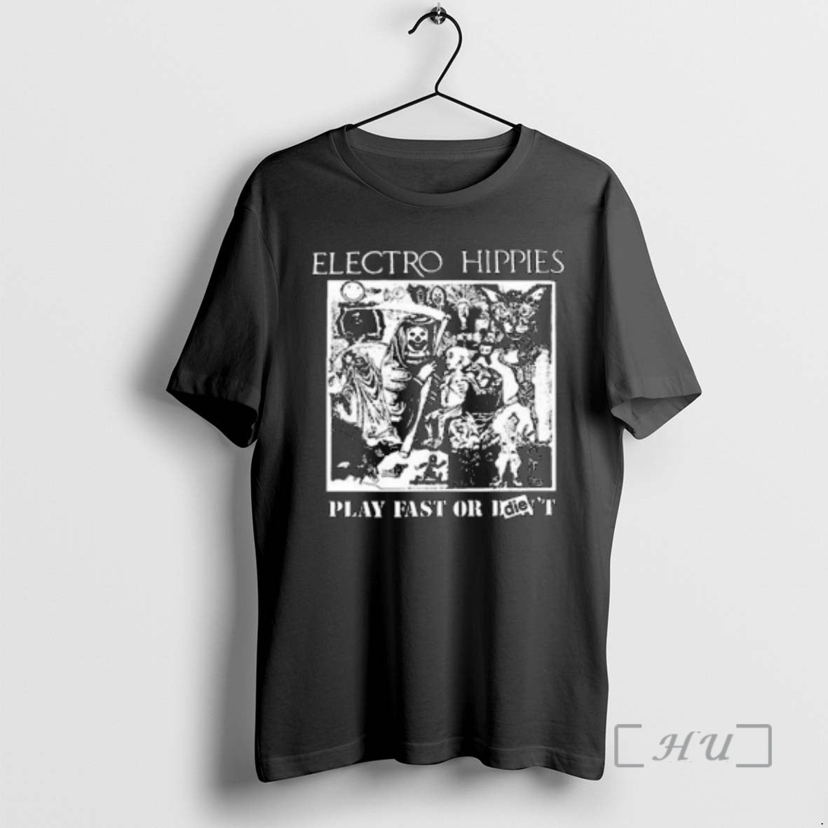 Officials Piled Flesh Electro Hippies Circle Black T-Shirts, Hoodie, Sweatshirt | CoreVibeTees.com