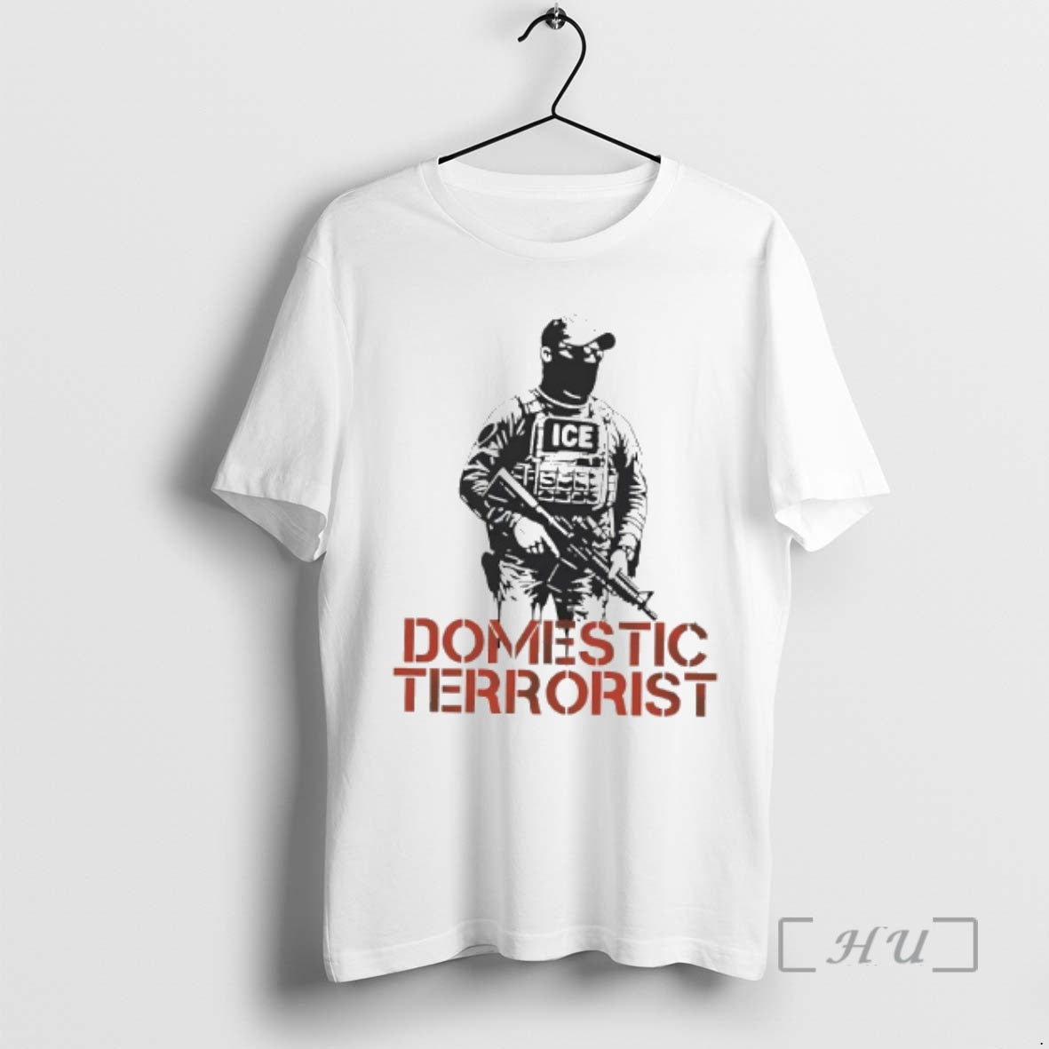 Officials Police Ice Domestic Terrorist Portrait T-Shirts, Hoodie, Sweatshirt | CoreVibeTees.com