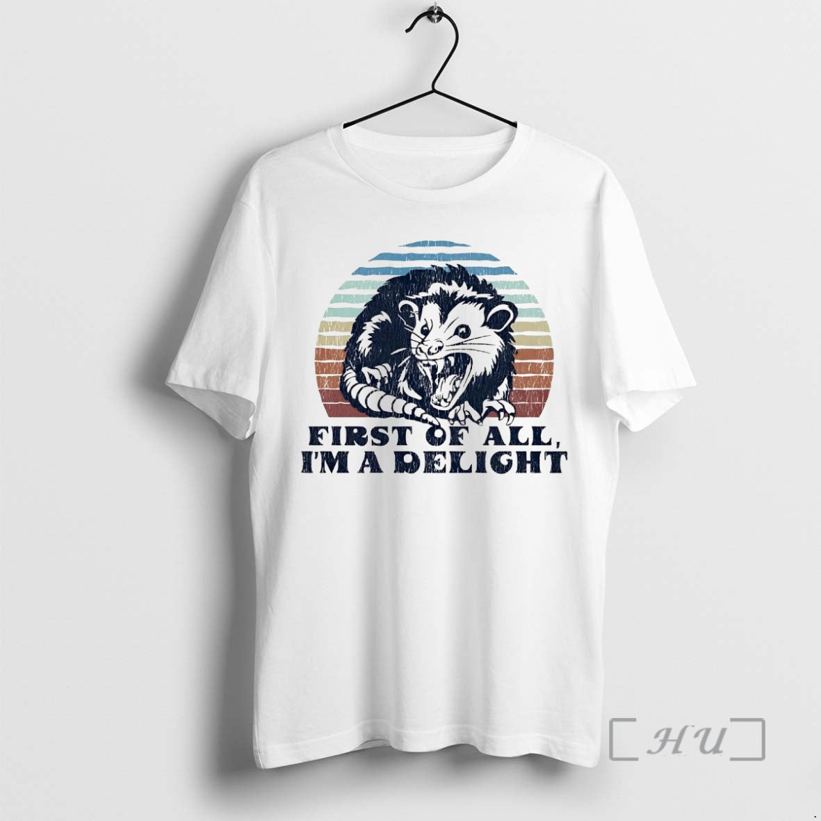 Officials Possum First Of All Im A Delight T-Shirts, Hoodie, Sweatshirt | CoreVibeTees.com