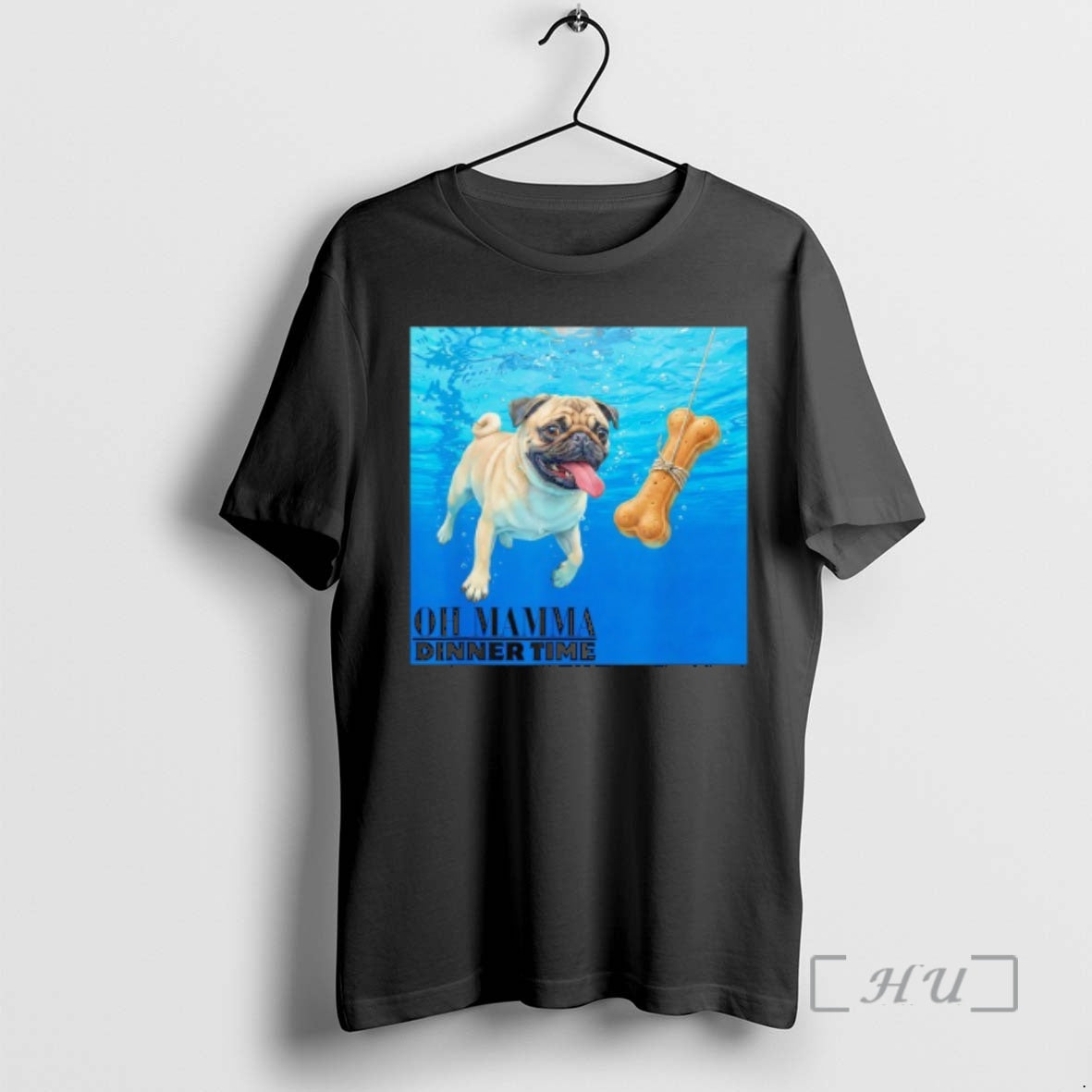 Officials Pug Swimming Underwater Oh Mamma Dinner Time T-Shirts, Hoodie, Sweatshirt | CoreVibeTees.com