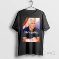 Officials Pump Wearing Hes Guilty Island T-Shirts, Hoodie, Sweatshirt | CoreVibeTees.com