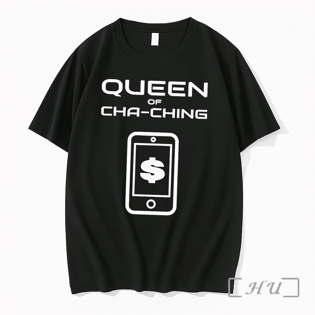 Officials Queen Of Cha Ching Smartphone Money Digital Payment Black