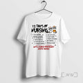 Officials Raccoon 12 Days Of Nursing And A Nurse Who Really Needs To Pee Premium T-Shirts, Hoodie, Sweatshirt