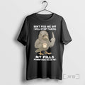 Officials Raven Middle Finger Dont Piss Me Off I Will Stop Taking My Pills And T-Shirts, Hoodie, Sweatshirt