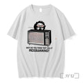 Officials Reprogram Yourself Why Do You Think They Call It Programming Tee Premium T Shirts
