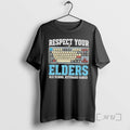Officials Respect Your Elders Old School Keyboard Gamer Gift T-Shirts, Hoodie, Sweatshirt | CoreVibeTees.com