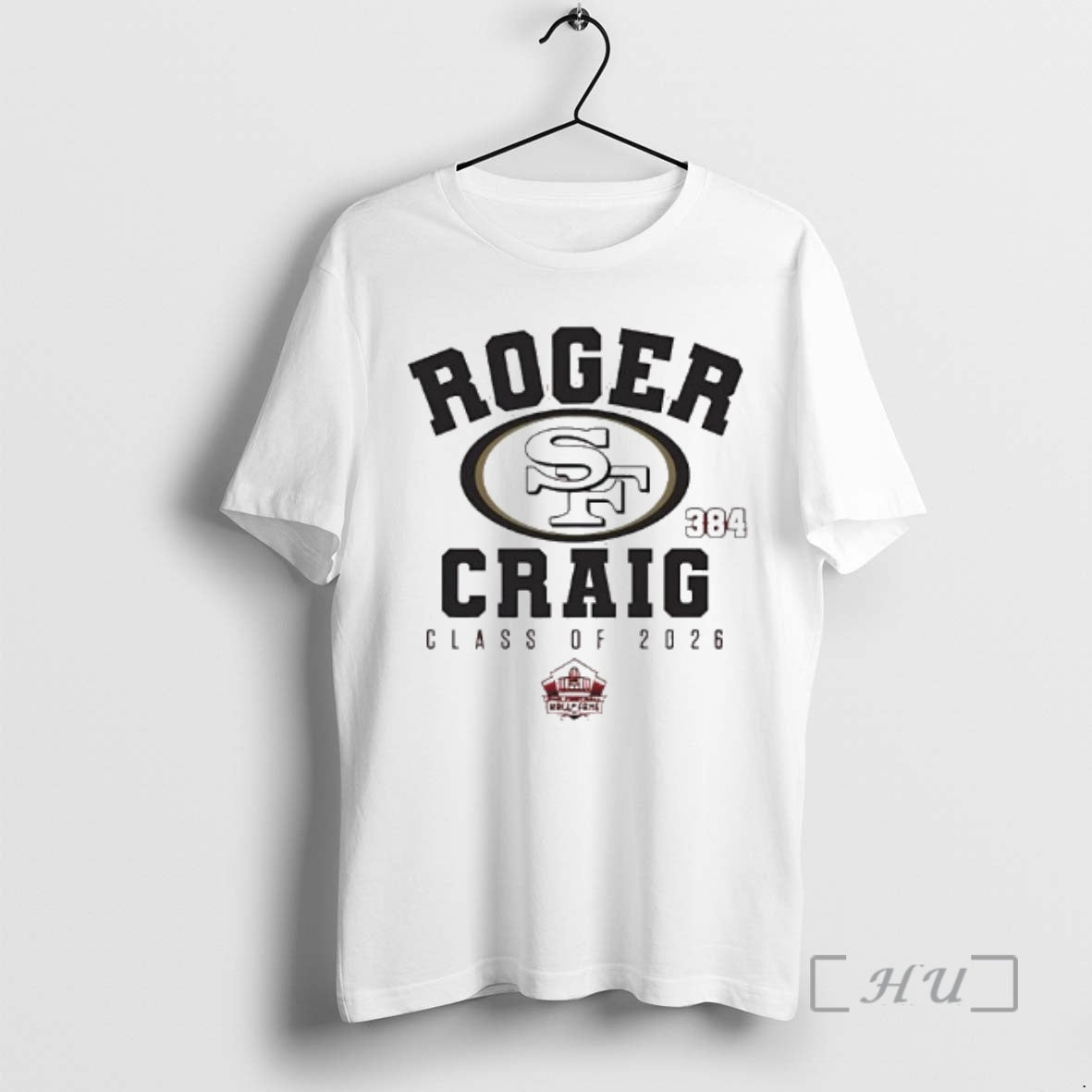 Officials Roger Craig 49ers Class Of 2026 Enshrinee Logo T-Shirts, Hoodie, Sweatshirt | CoreVibeTees.com
