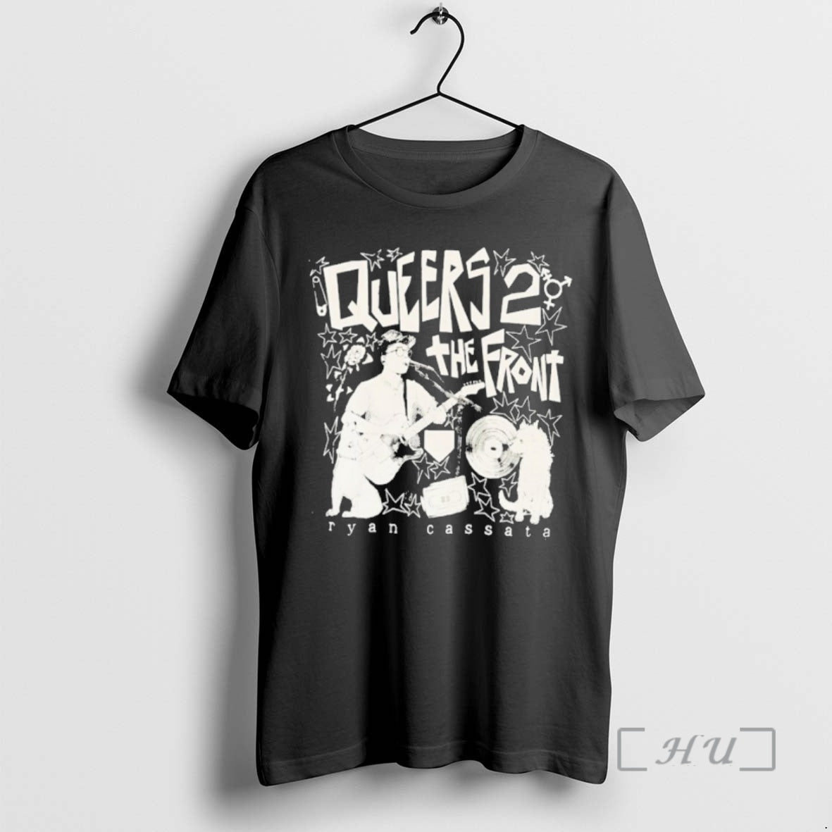 Officials Ryan Cassata Queers To The Front T-Shirts, Hoodie, Sweatshirt | CoreVibeTees.com