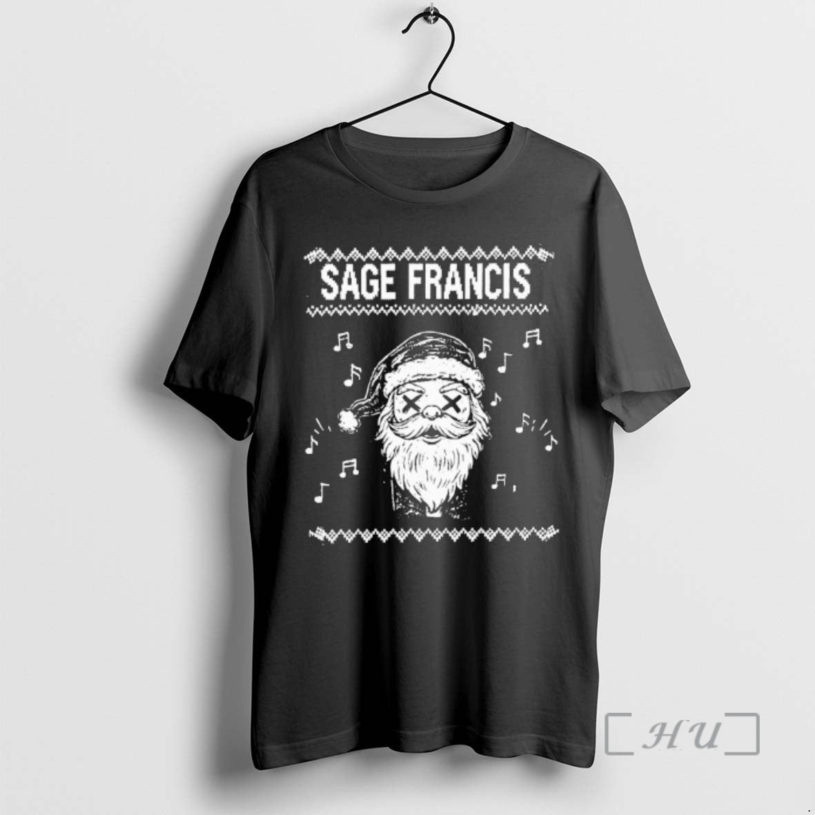 Officials Sage Francis Santa Ugly Christmas T-Shirts, Hoodie, Sweatshirt | CoreVibeTees.com