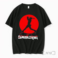 Officials Samurai Baseball Player Silhouette Tee